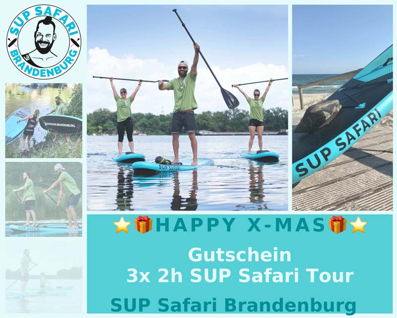 Beispielgutschein SUP Safari Brandenburg